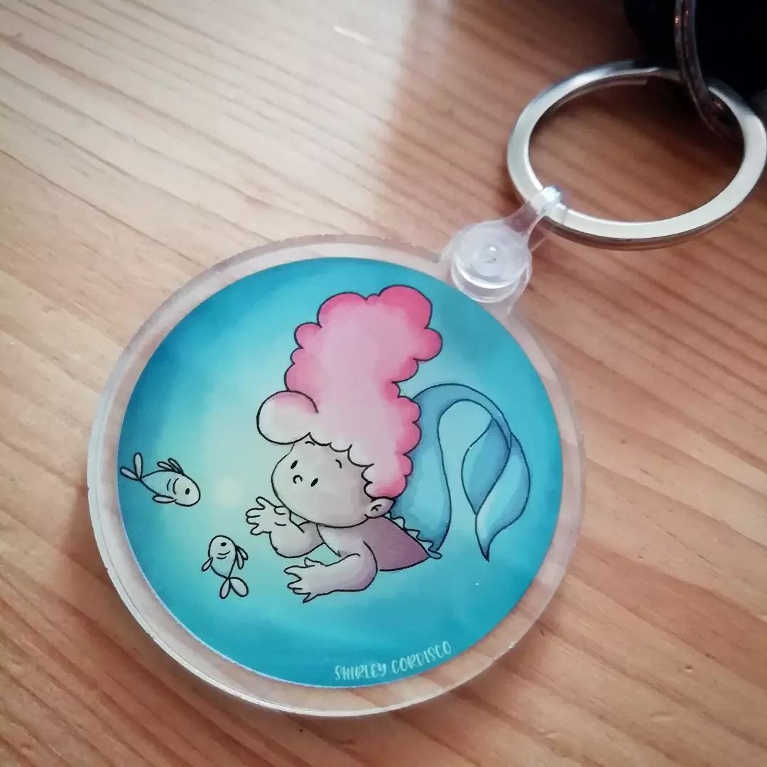 Portachiavi con illustrazioni
