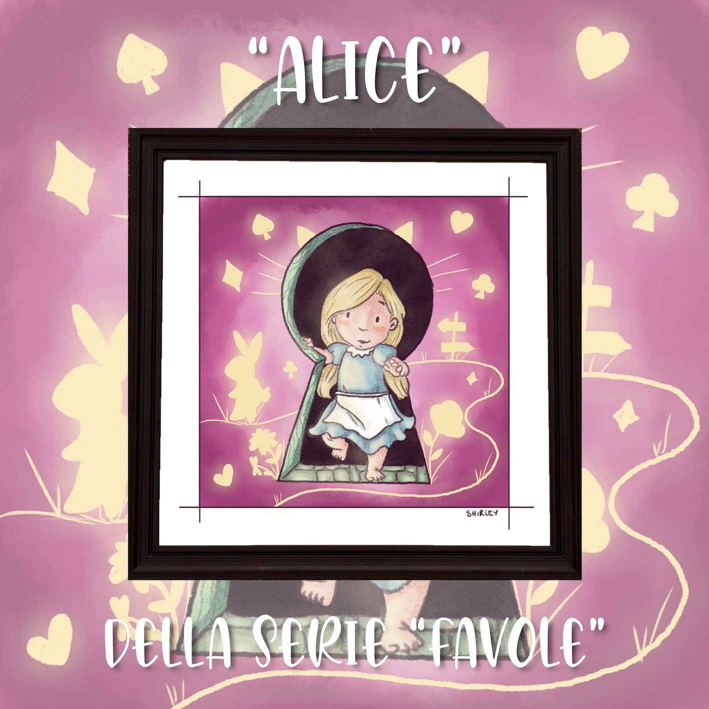 Stampa artistica "Alice"