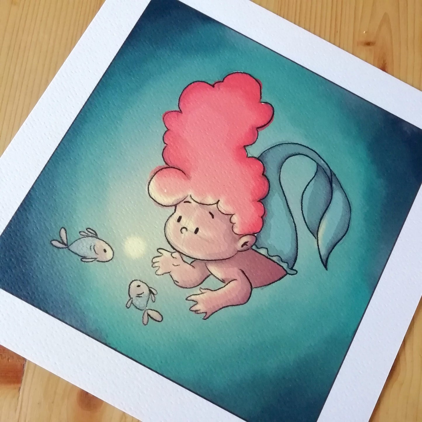 Stampa artistica "Sirenetta"