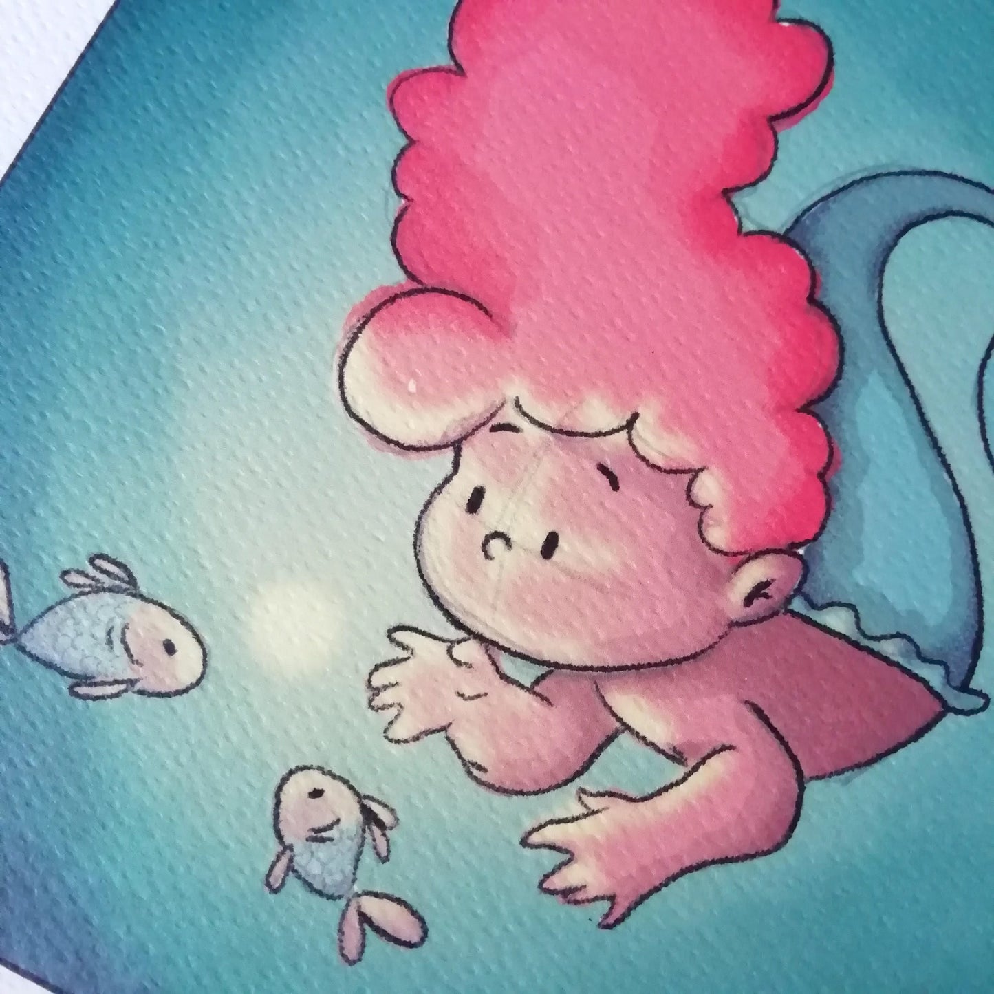Stampa artistica "Sirenetta"