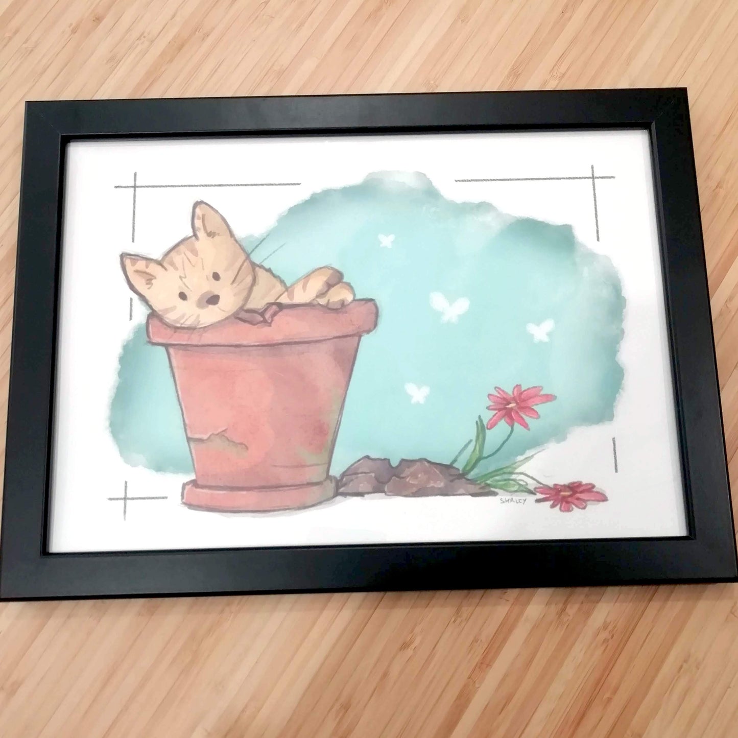 Stampa artistica "Cat"