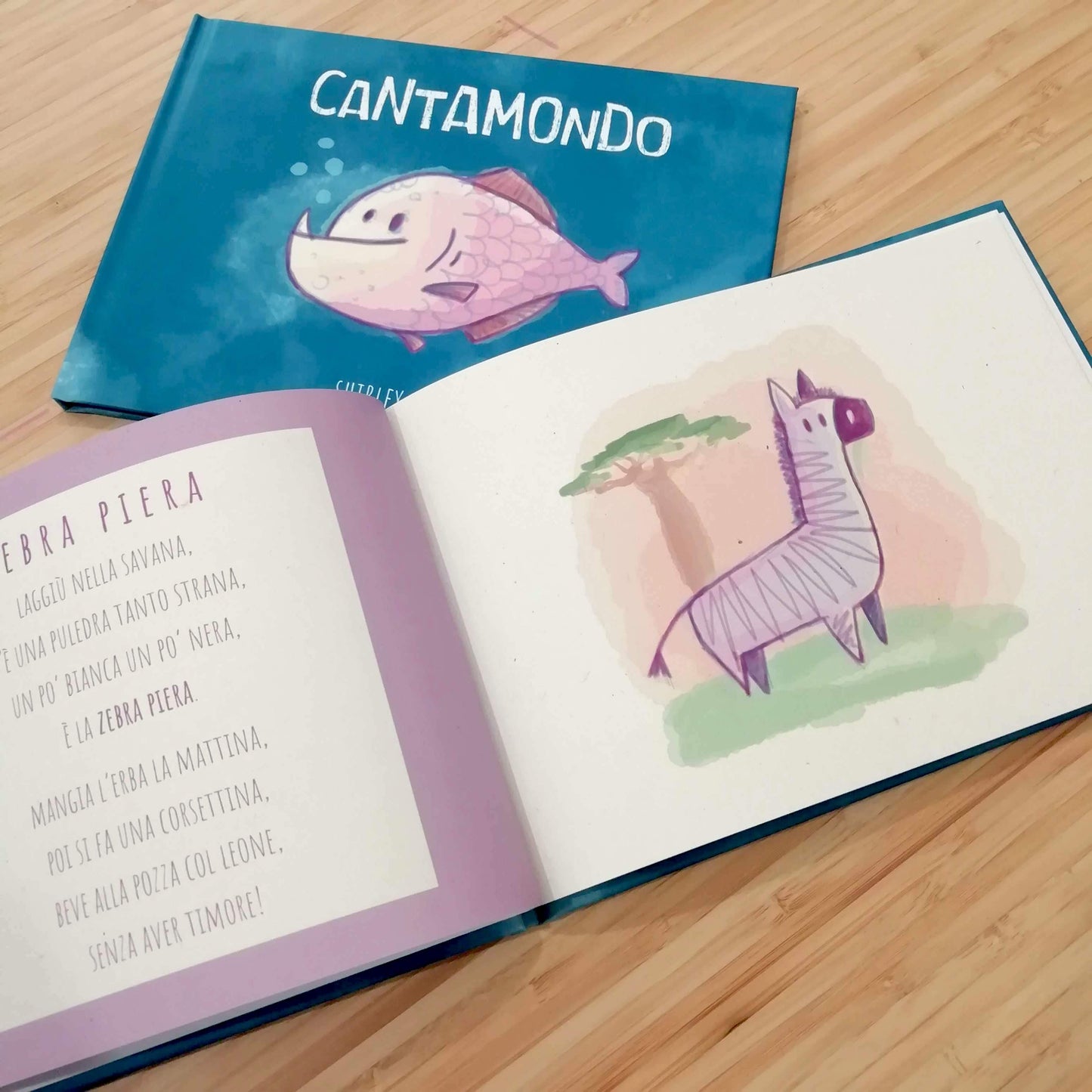 Libro Illustrato "Cantamondo"