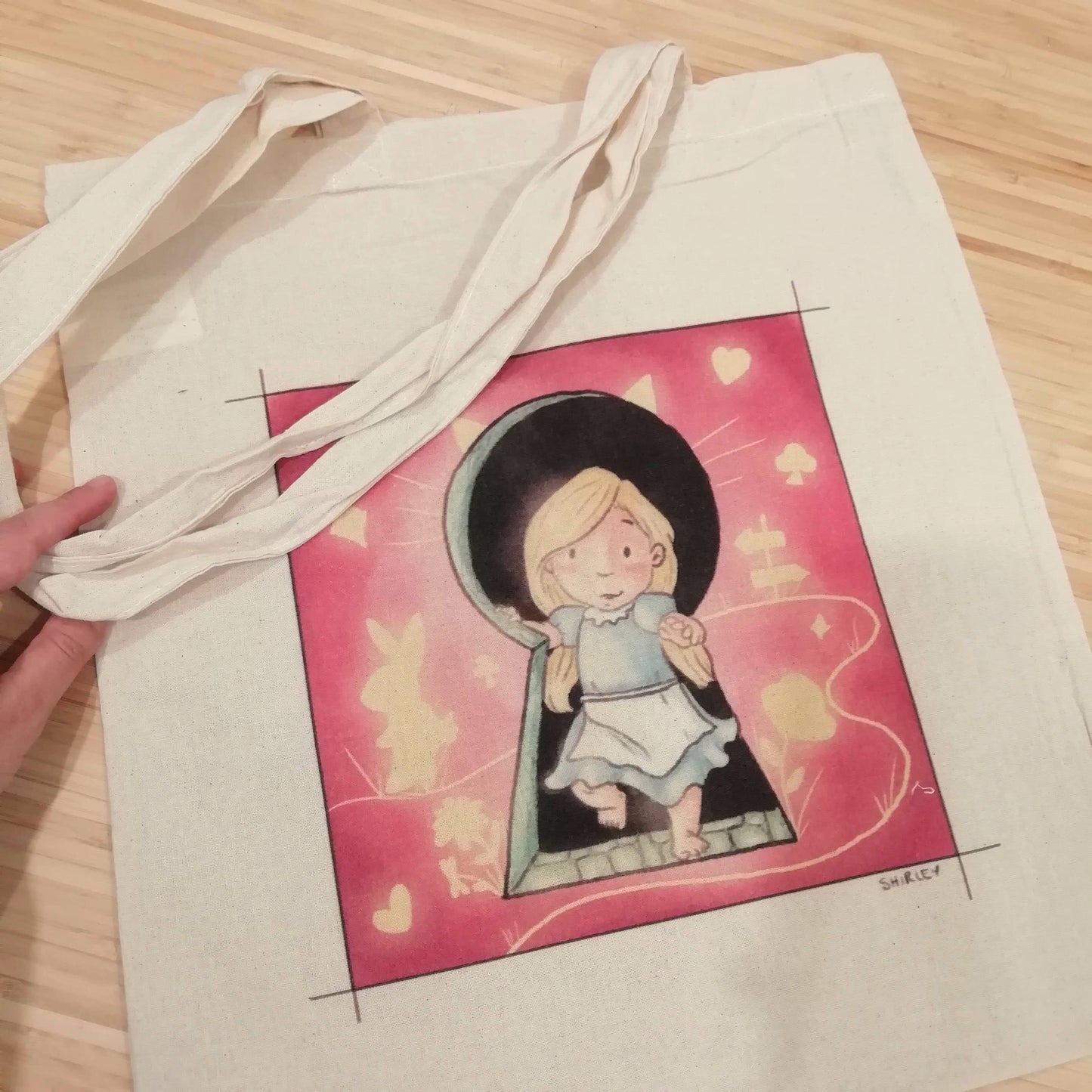 Borsa Shopper illustrata