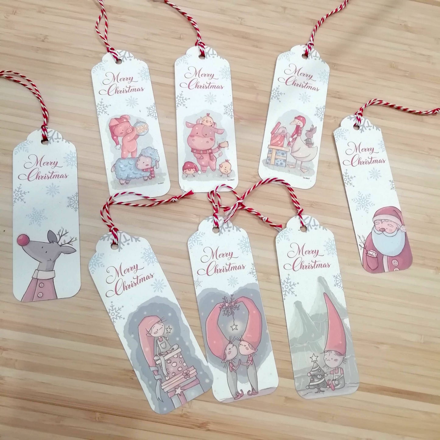 Segnalibri illustrati di NATALE