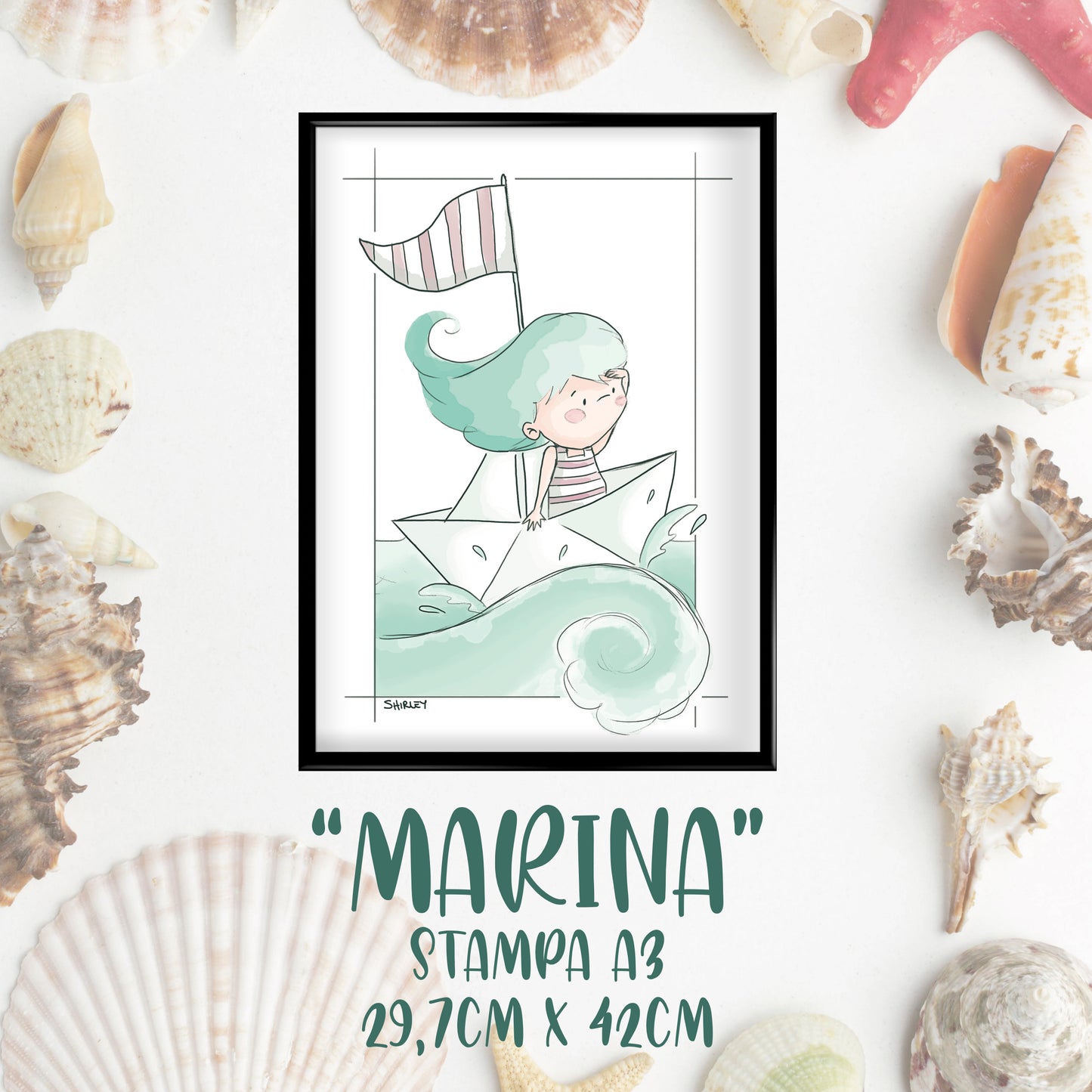 Stampa artistica "Marina"