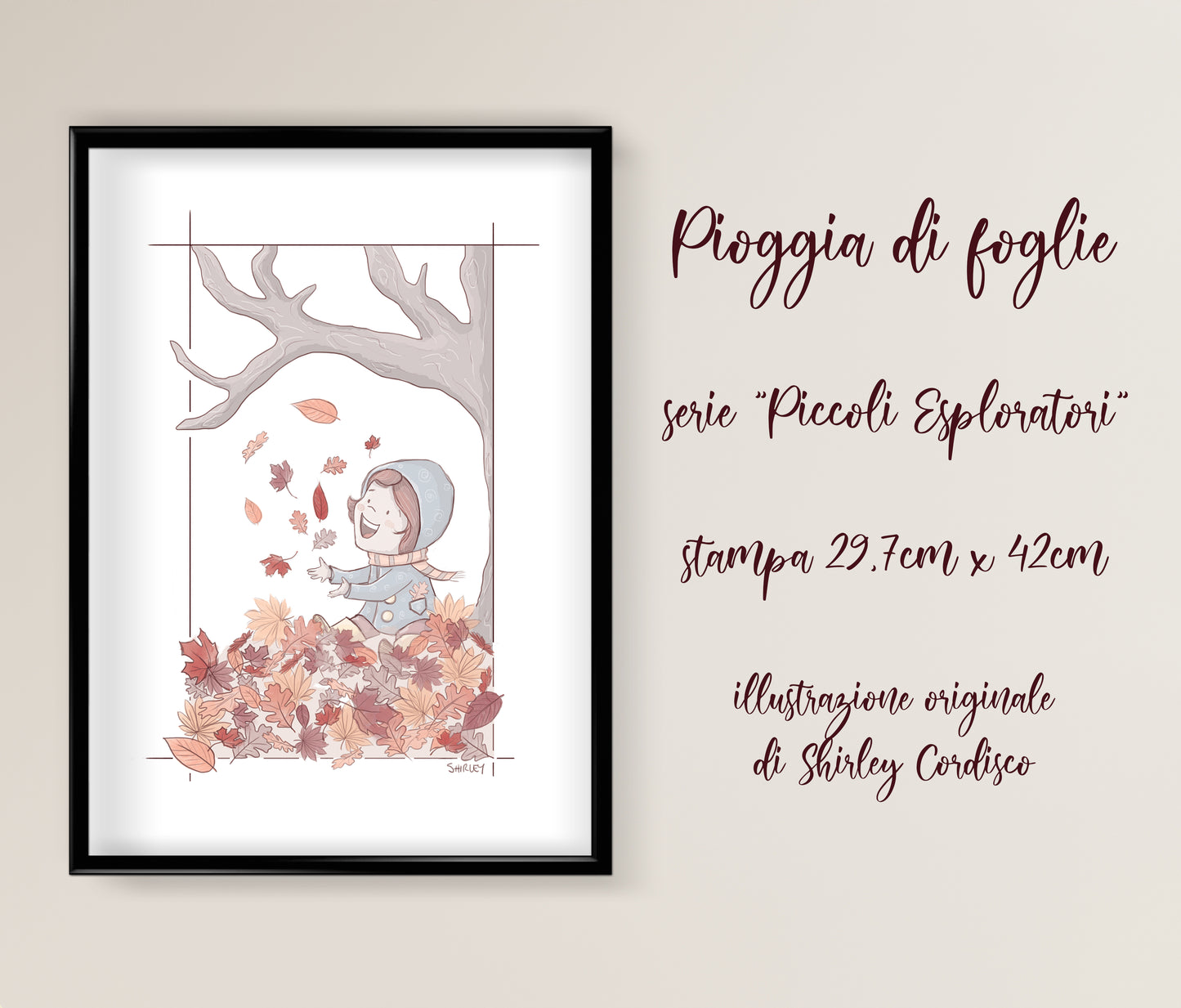 Stampe artistiche "Piccoli Esploratori"