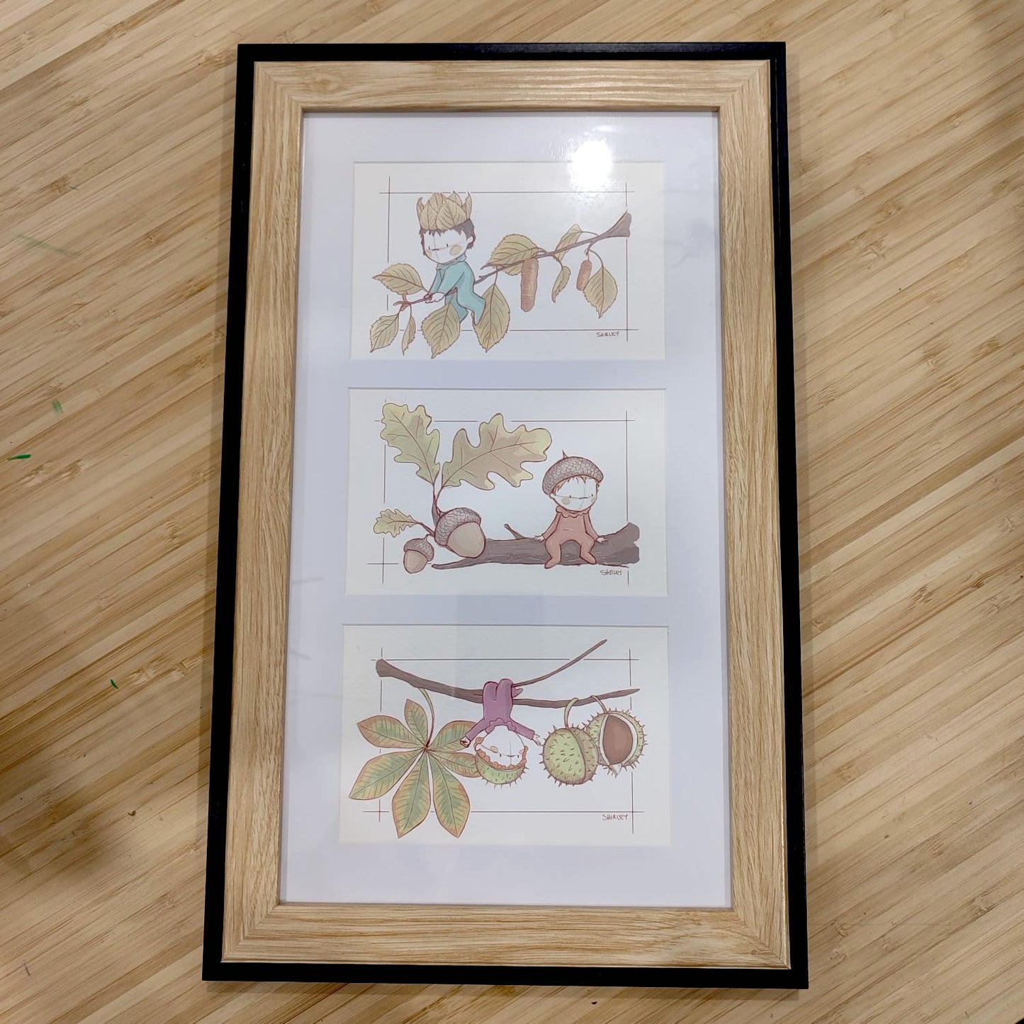 Trittico "Piccoli Alberi"