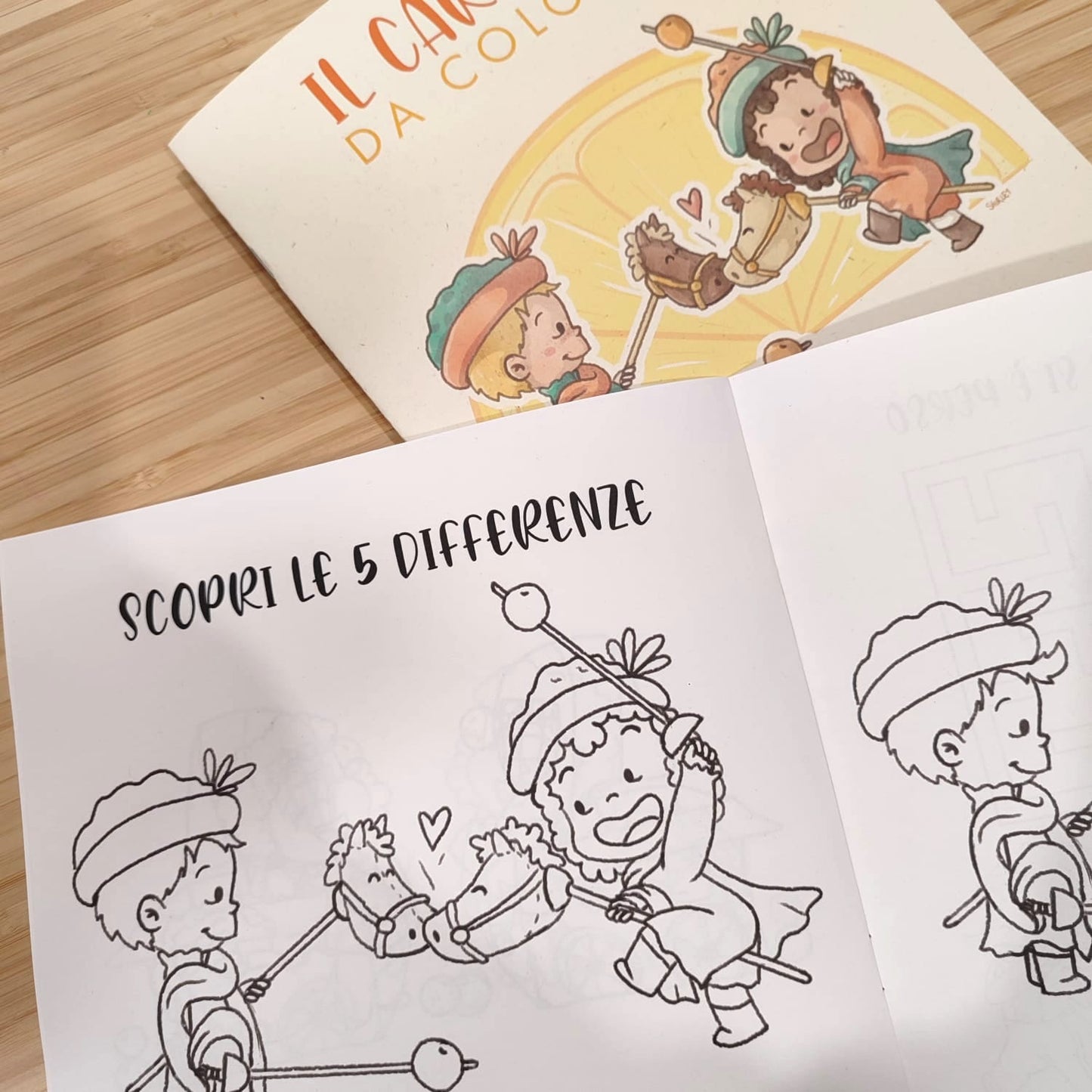 Album da Colorare "Carnevale d'Ivrea"