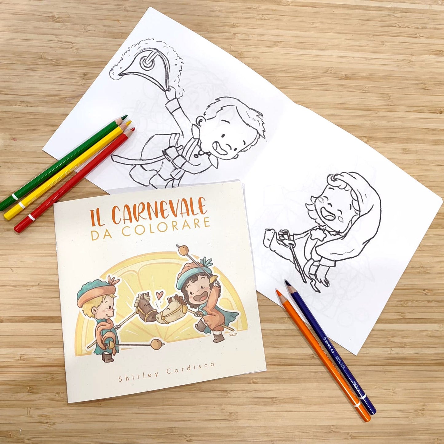 Album da Colorare "Carnevale d'Ivrea"