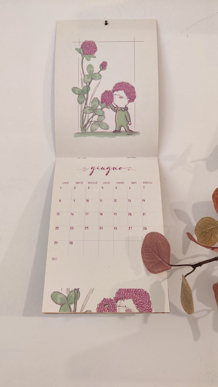 Calendario artistico 2026 by Shirley Cordisco