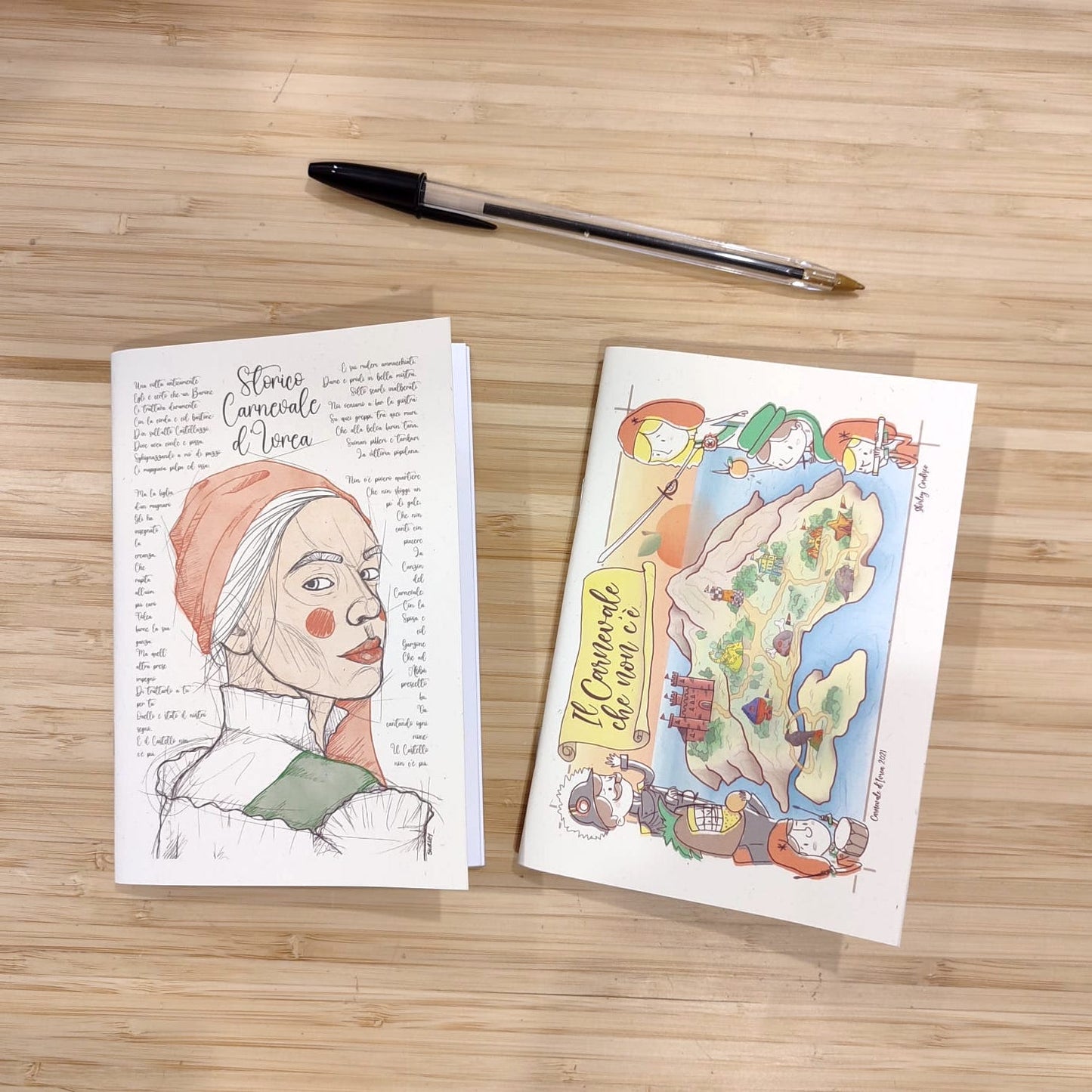 Quaderni con copertina illustrata
