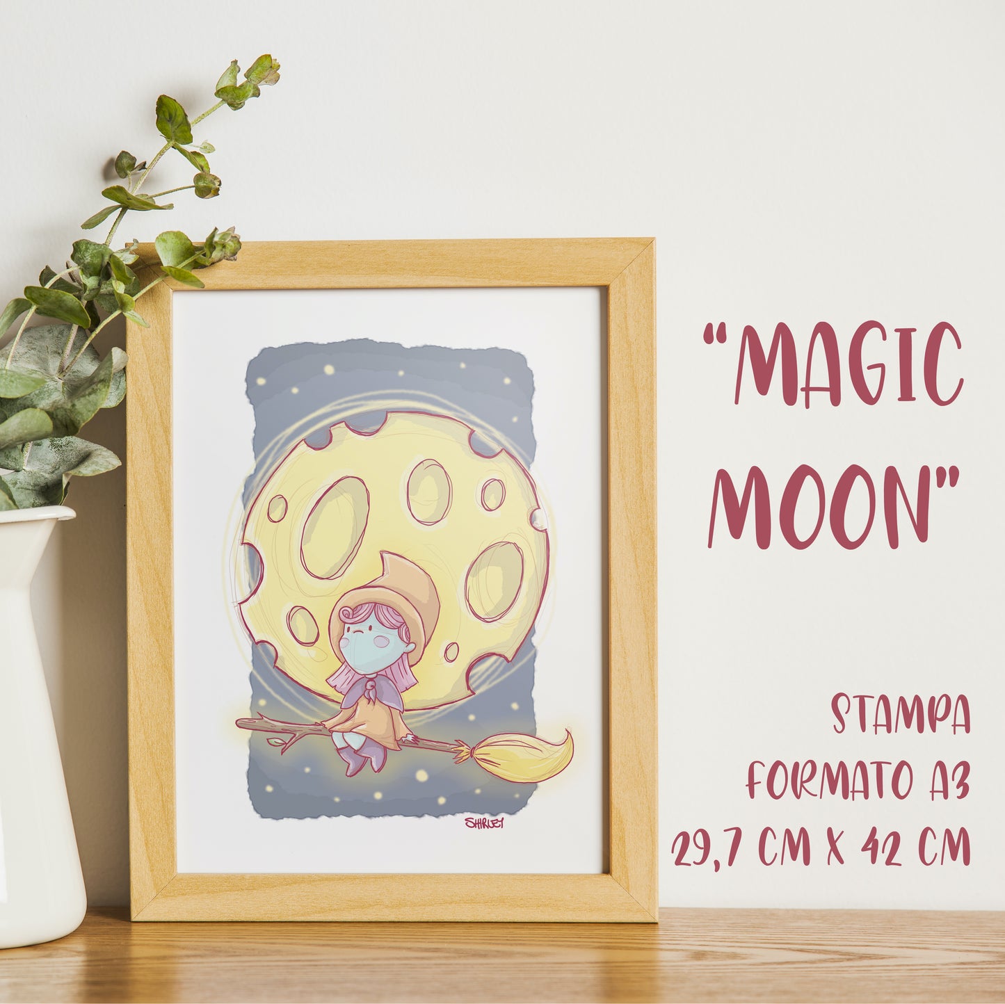 Stampa artistica "Magic Moon"