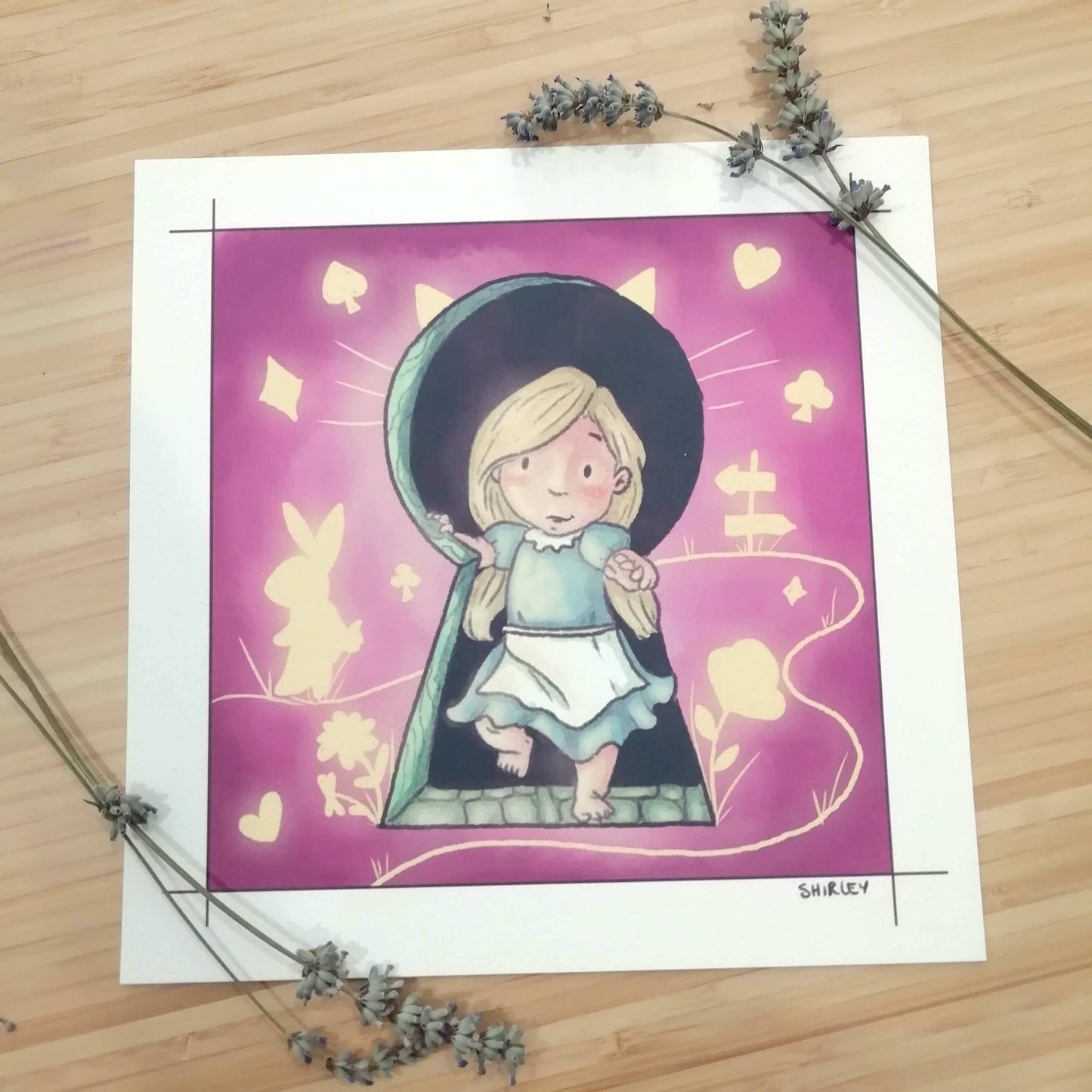 Stampa artistica "Alice"