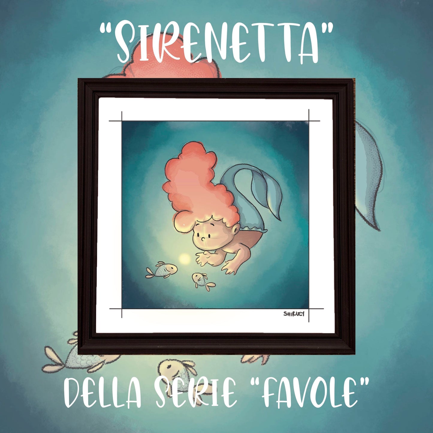 Stampa artistica "Sirenetta"