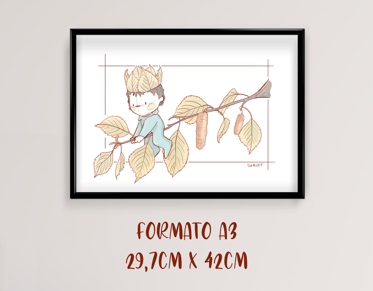 Stampe artistiche "Piccoli Alberi"