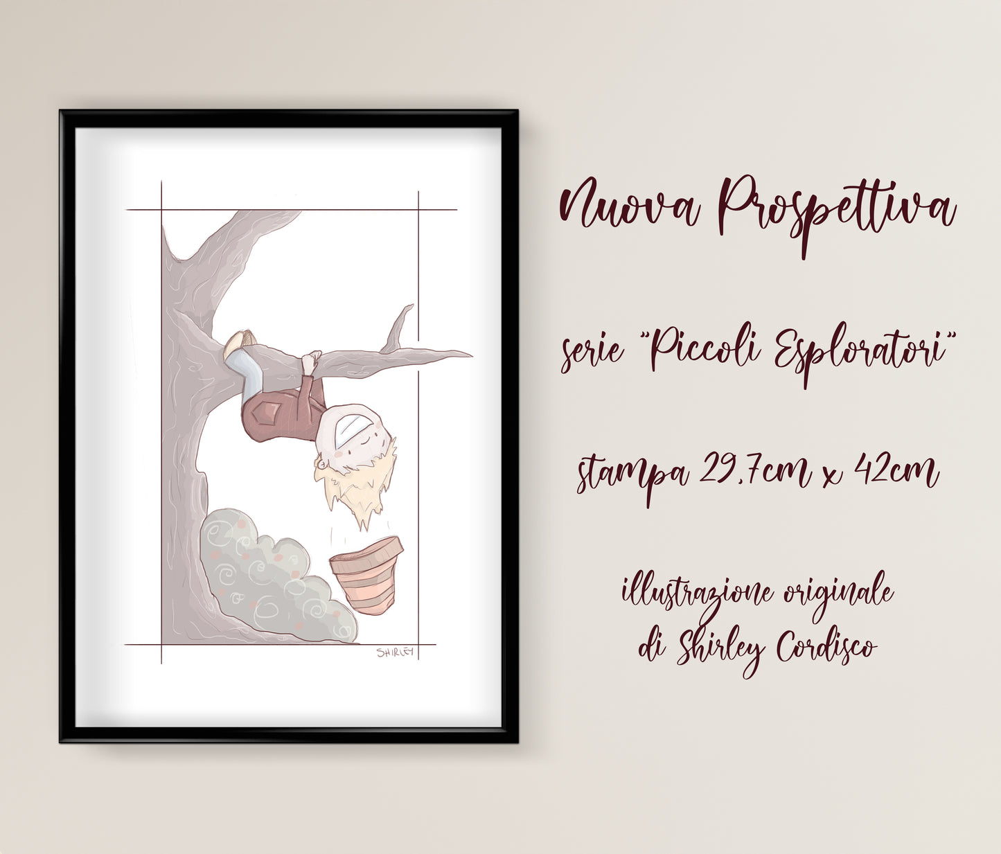 Stampe artistiche "Piccoli Esploratori"