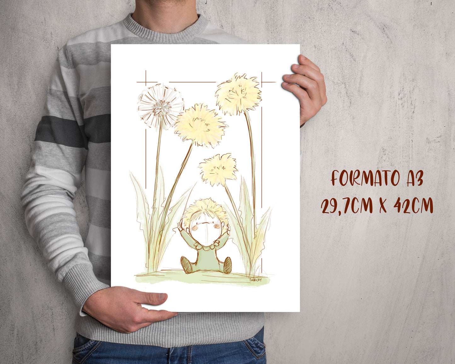 Stampe artistiche "Piccoli Fiori"