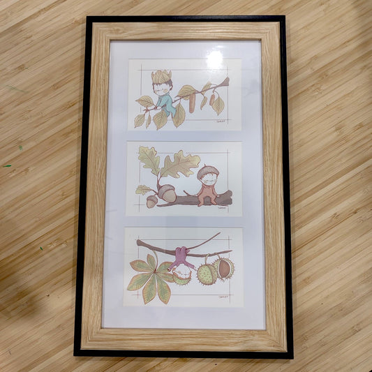Trittico "Piccoli Alberi"