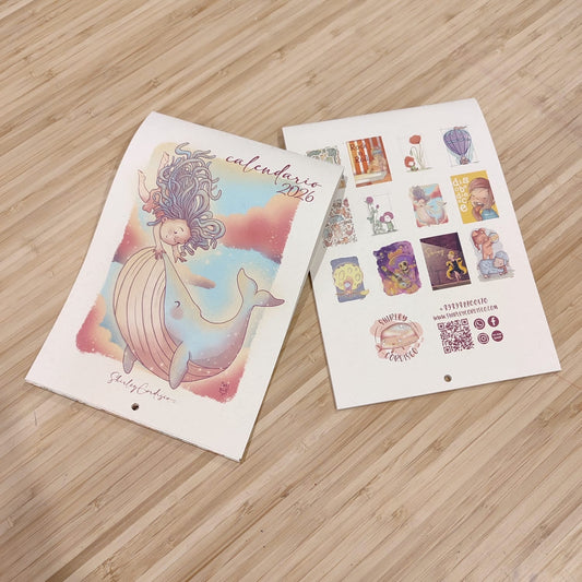 Calendario artistico 2026 by Shirley Cordisco